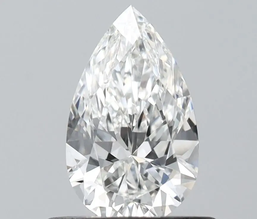 0.5 Carat Natural Pear Diamond