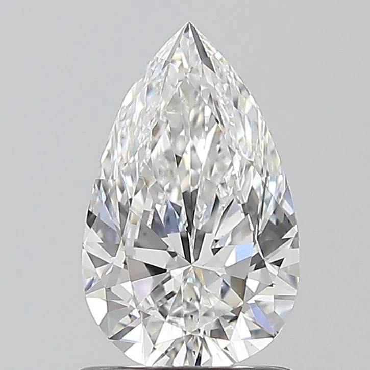 1.01 Carat Natural Pear Diamond