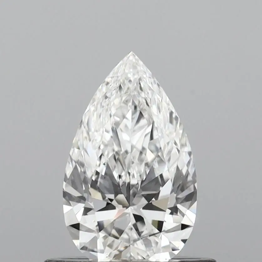 0.58 Carat Natural Pear Diamond