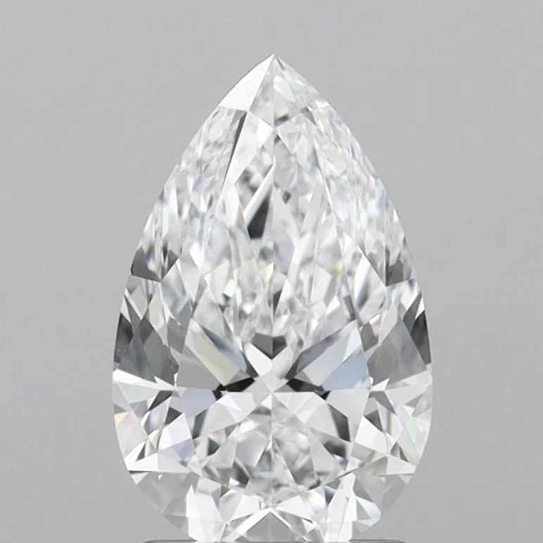 1.6 Carat Natural Pear Diamond