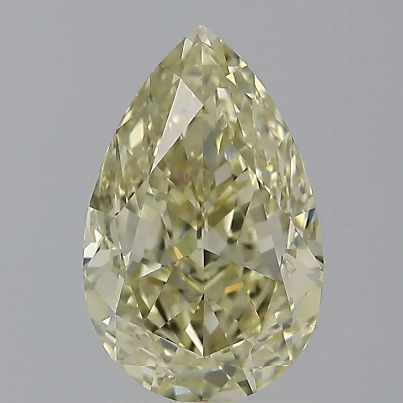 2.01 Carat Natural Pear Diamond