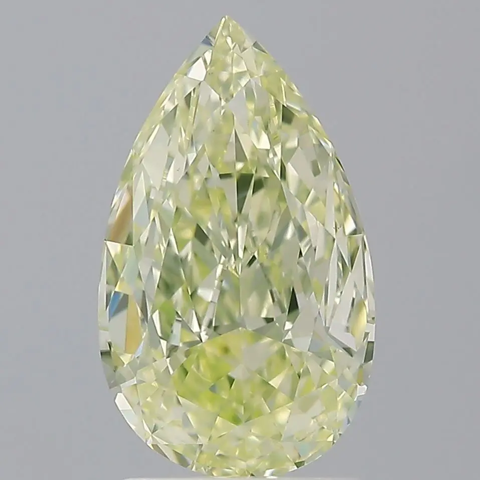 2.06 Carat Natural Pear Diamond