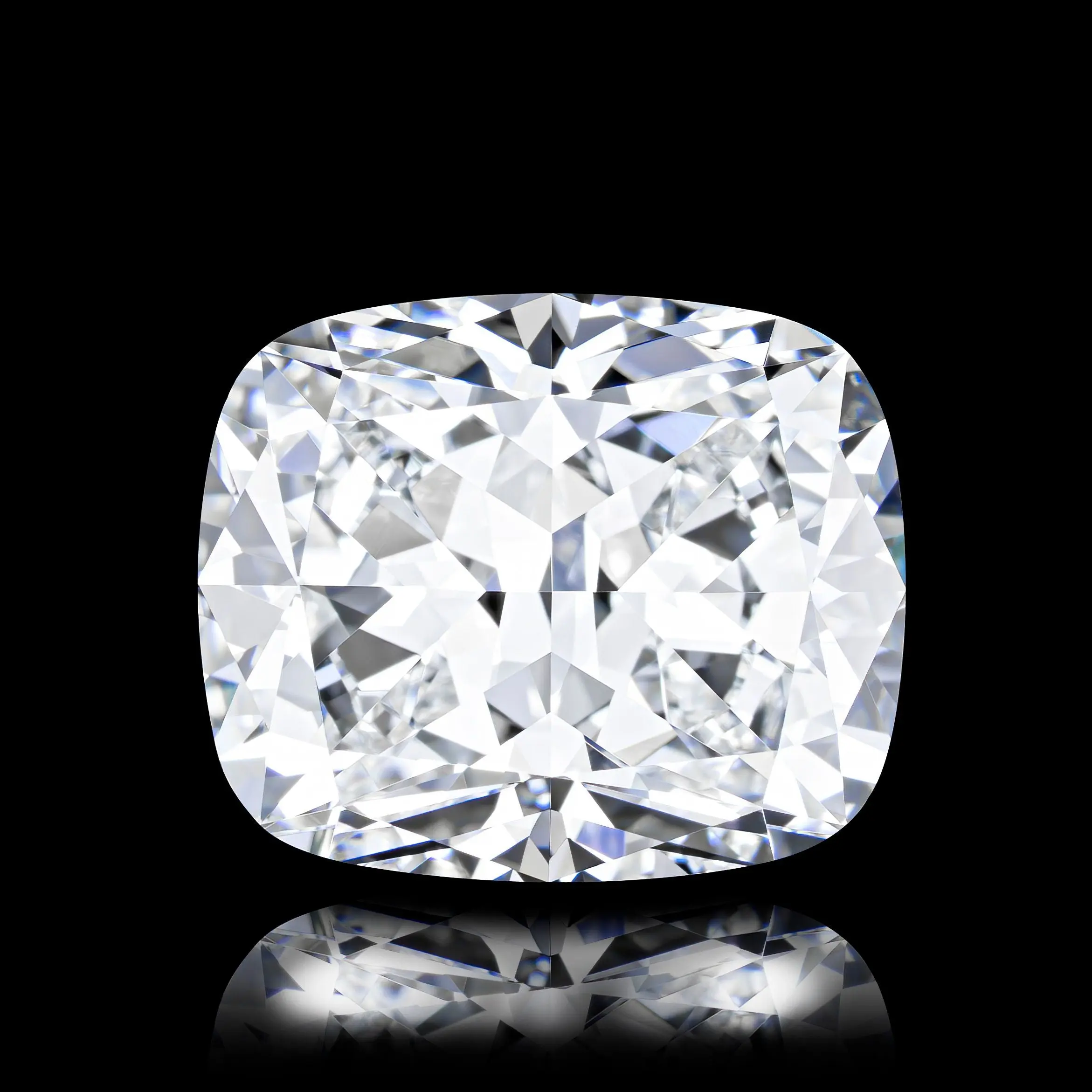 4.01 Carat Natural Cushion Diamond