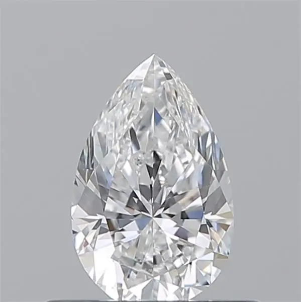 0.5 Carat Natural Pear Diamond