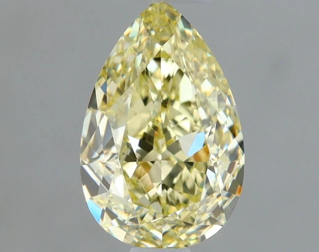 1.02 Carat Natural Pear Diamond