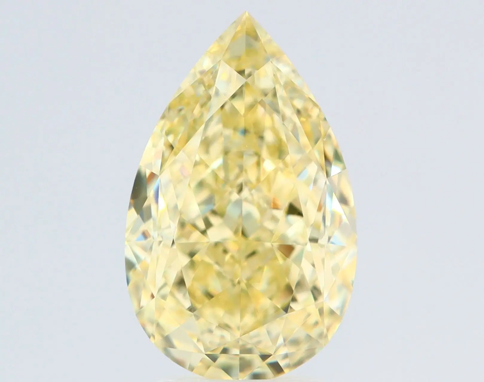 4.51 Carat Natural Pear Diamond