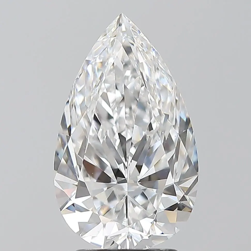 3.01 Carat Natural Pear Diamond