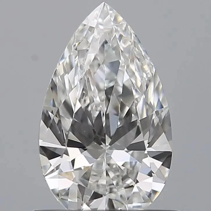 0.64 Carat Natural Pear Diamond