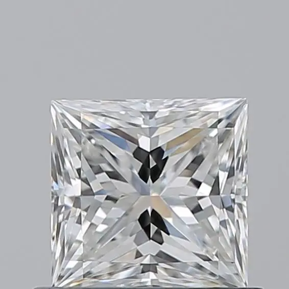 0.72 Carat Natural Princess Diamond