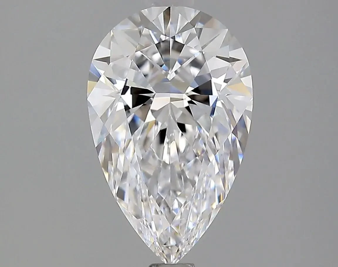 1.64 Carat Natural Pear Diamond