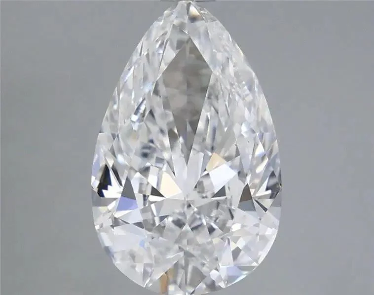 2 Carat Natural Pear Diamond