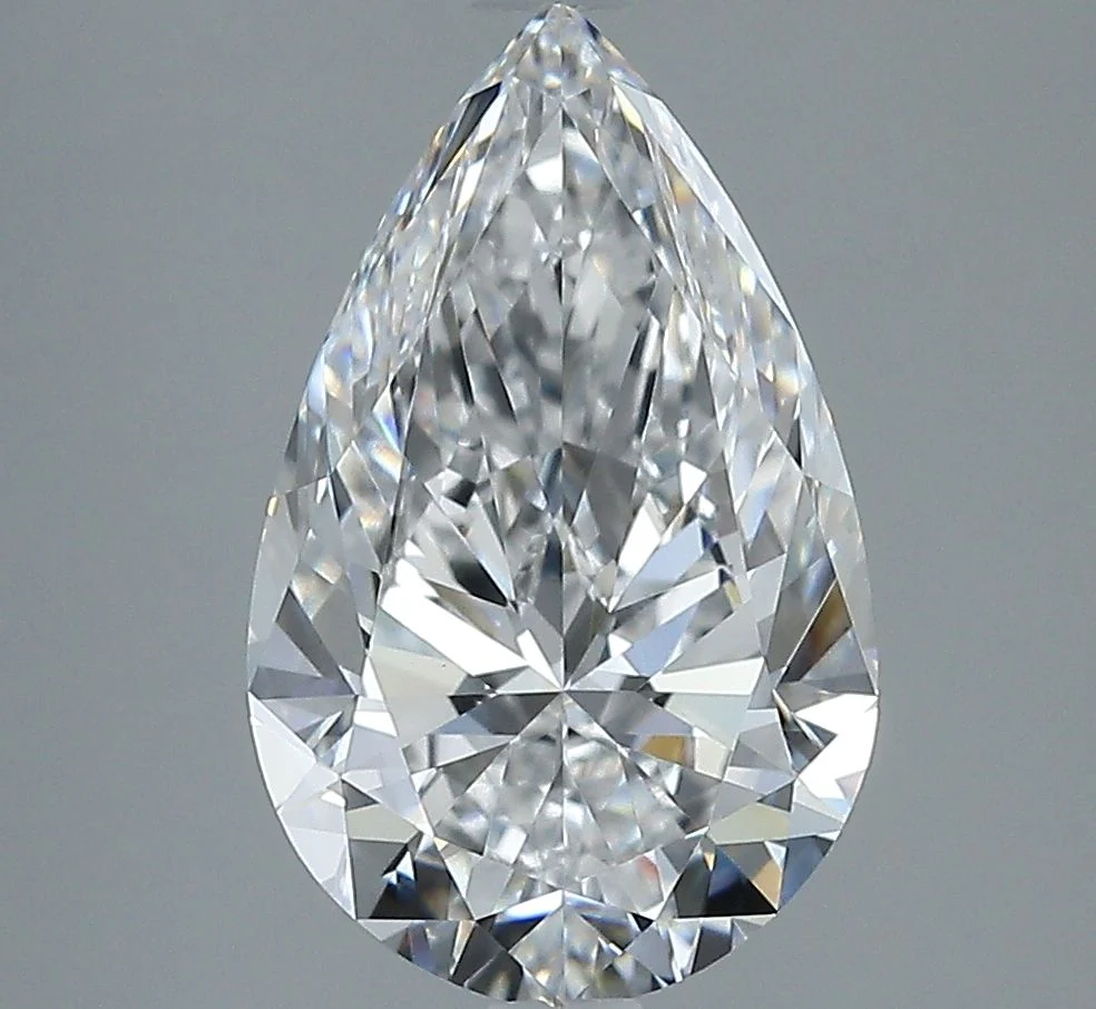 3.01 Carat Natural Pear Diamond