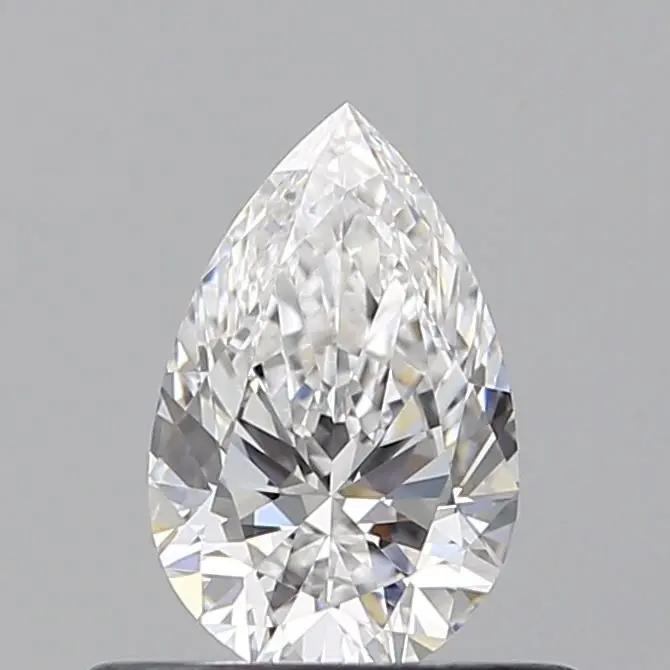 0.5 Carat Natural Pear Diamond