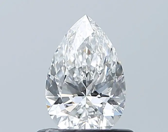 0.57 Carat Natural Pear Diamond