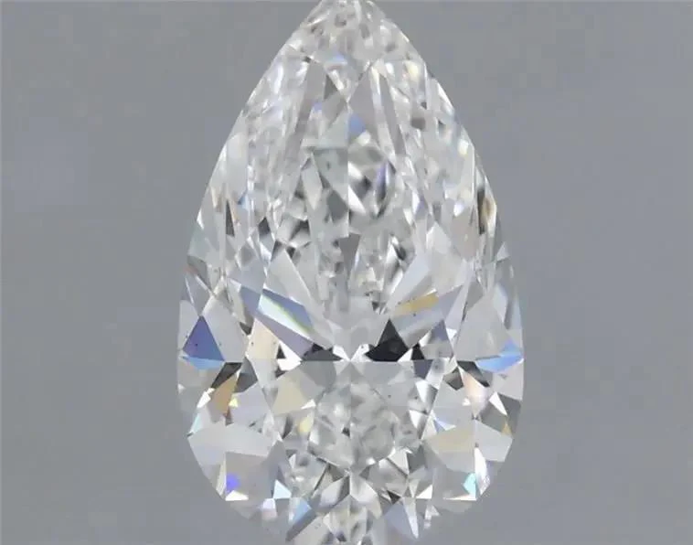 1 Carat Natural Pear Diamond