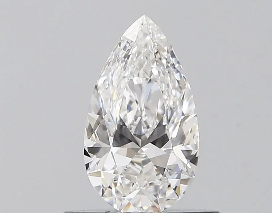 0.5 Carat Natural Pear Diamond