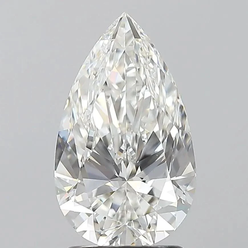 2.01 Carat Natural Pear Diamond