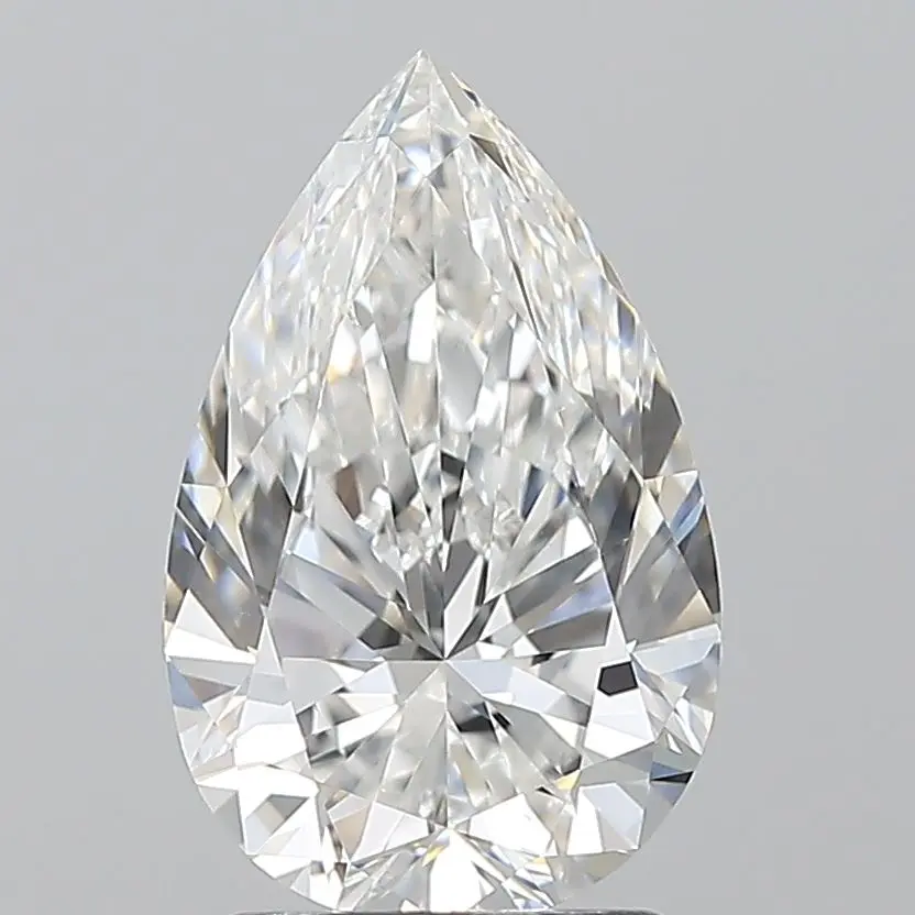 2.01 Carat Natural Pear Diamond