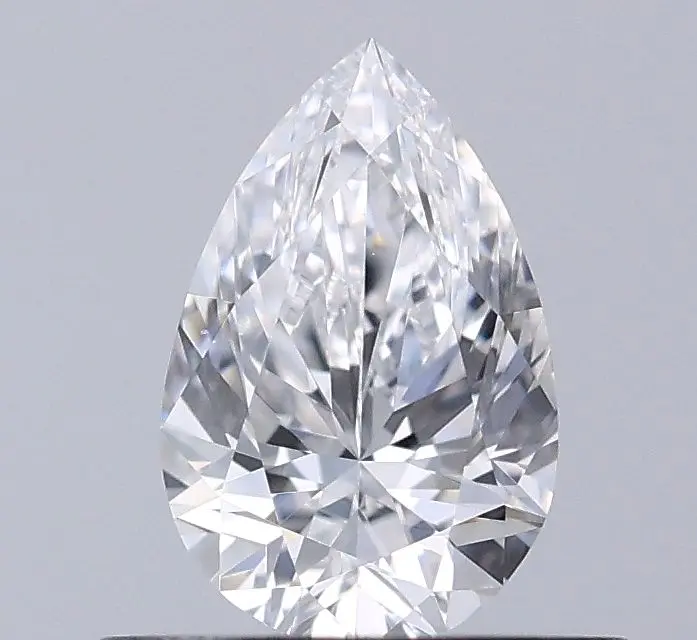 0.5 Carat Natural Pear Diamond