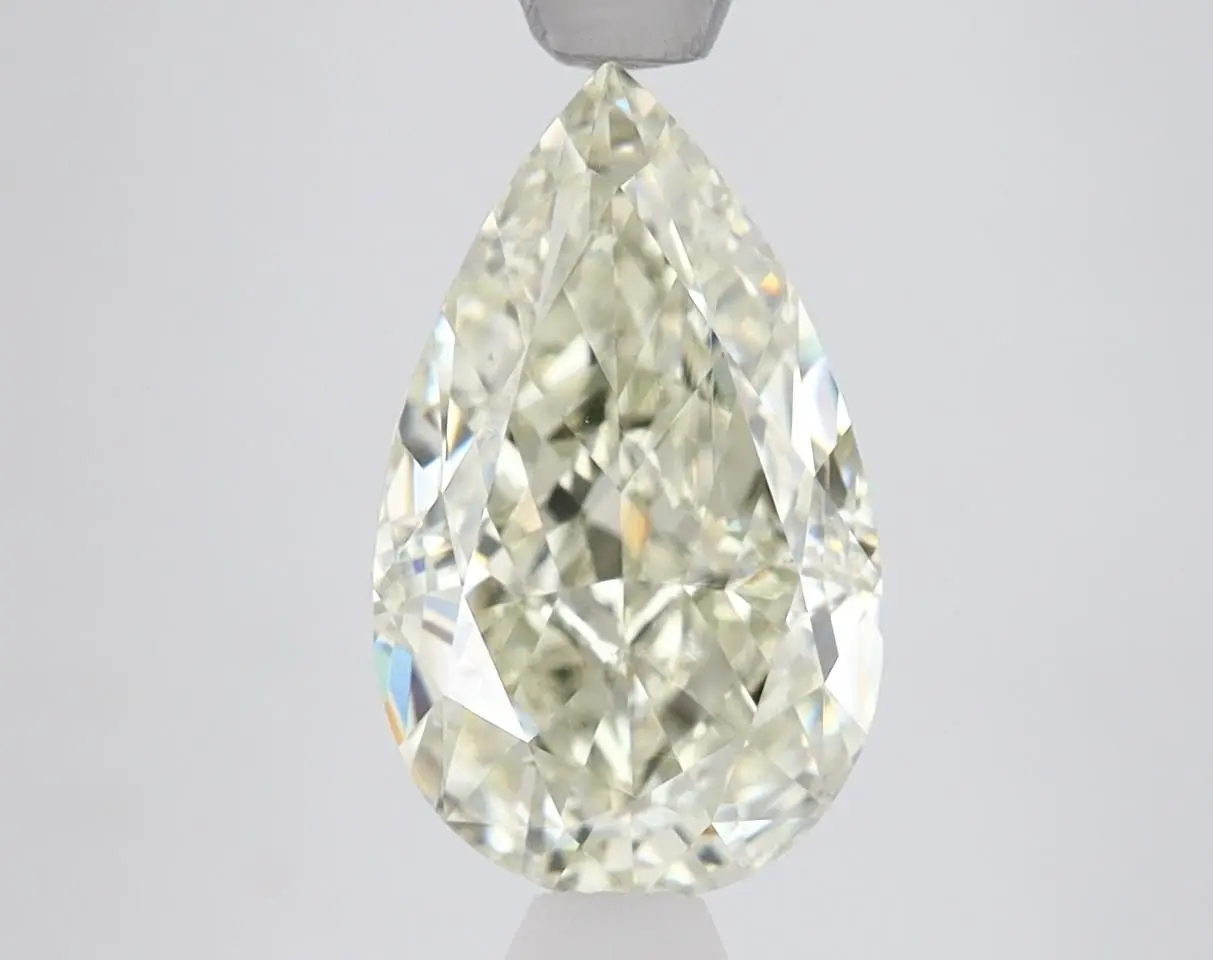 3.03 Carat Natural Pear Diamond