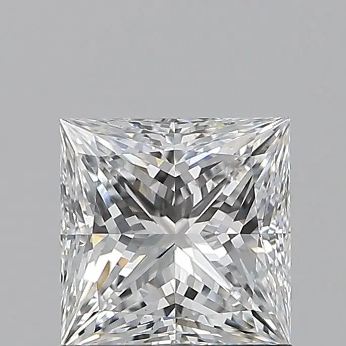 1.08 Carat Natural Princess Diamond