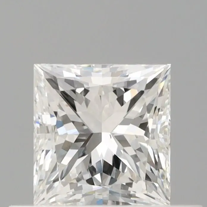 0.5 Carat Natural Princess Diamond