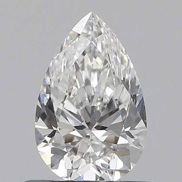 0.6 Carat Natural Pear Diamond