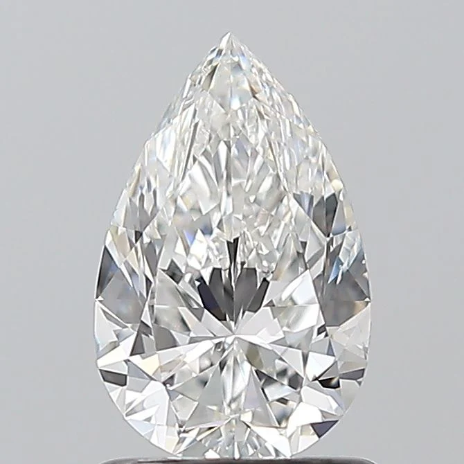 1.01 Carat Natural Pear Diamond