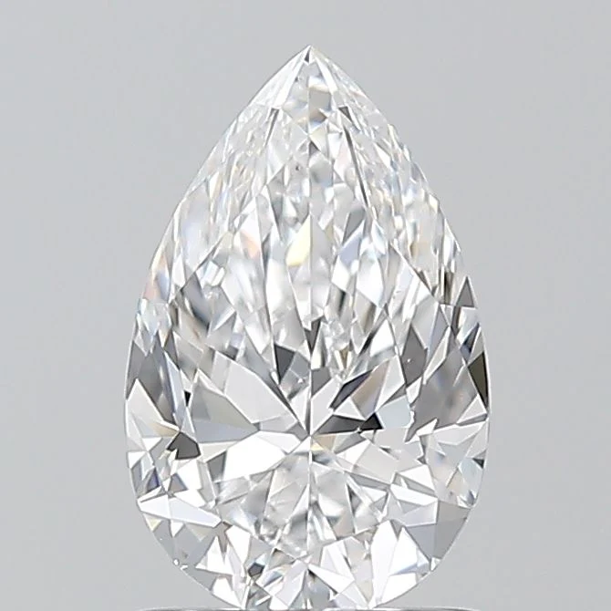 1.01 Carat Natural Pear Diamond