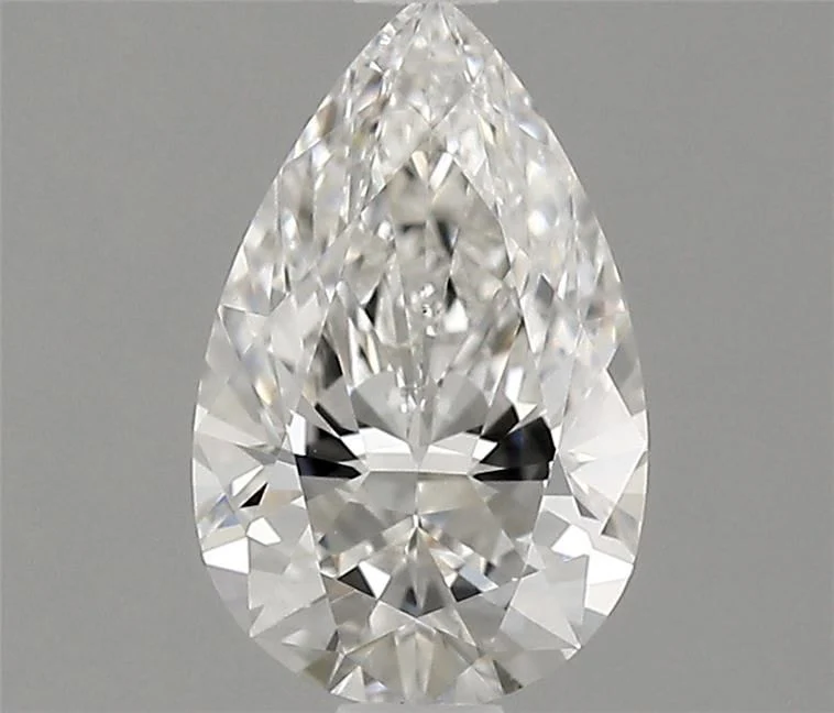 1 Carat Natural Pear Diamond