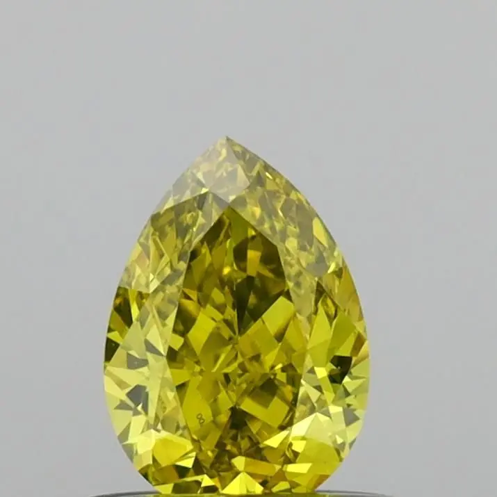 0.5 Carat Natural Pear Diamond