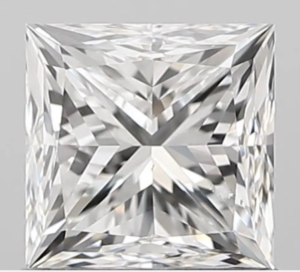 0.8 Carat Natural Princess Diamond