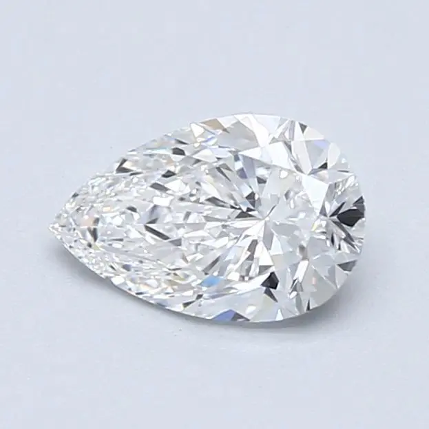 0.9 Carat Natural Pear Diamond