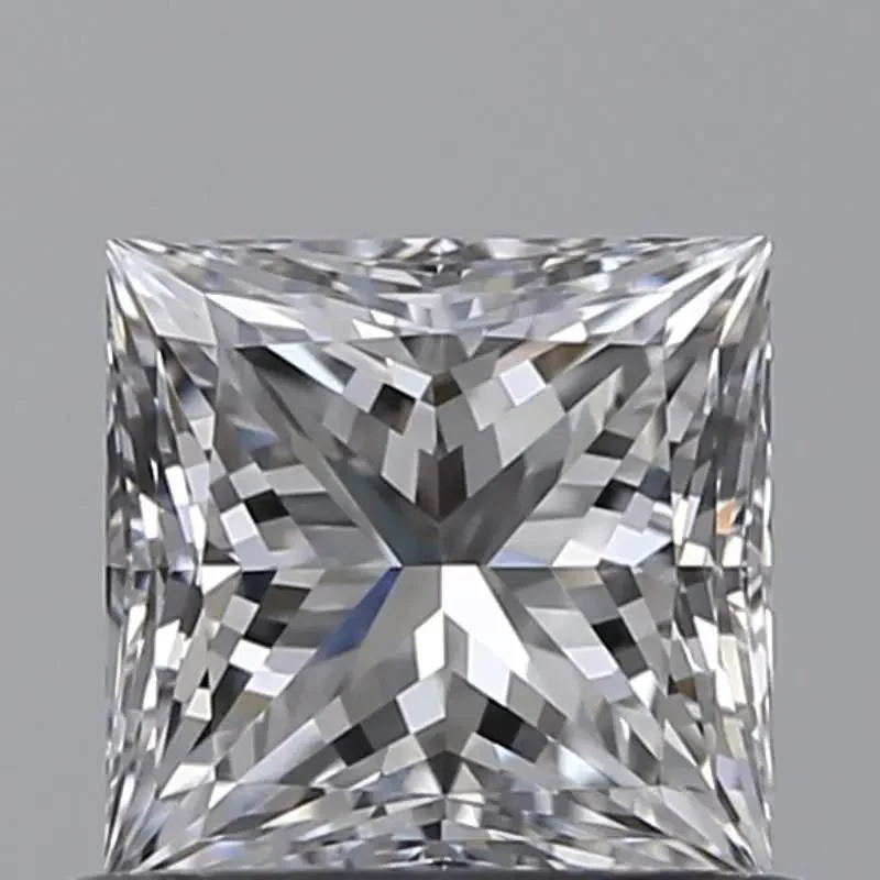 0.63 Carat Natural Princess Diamond
