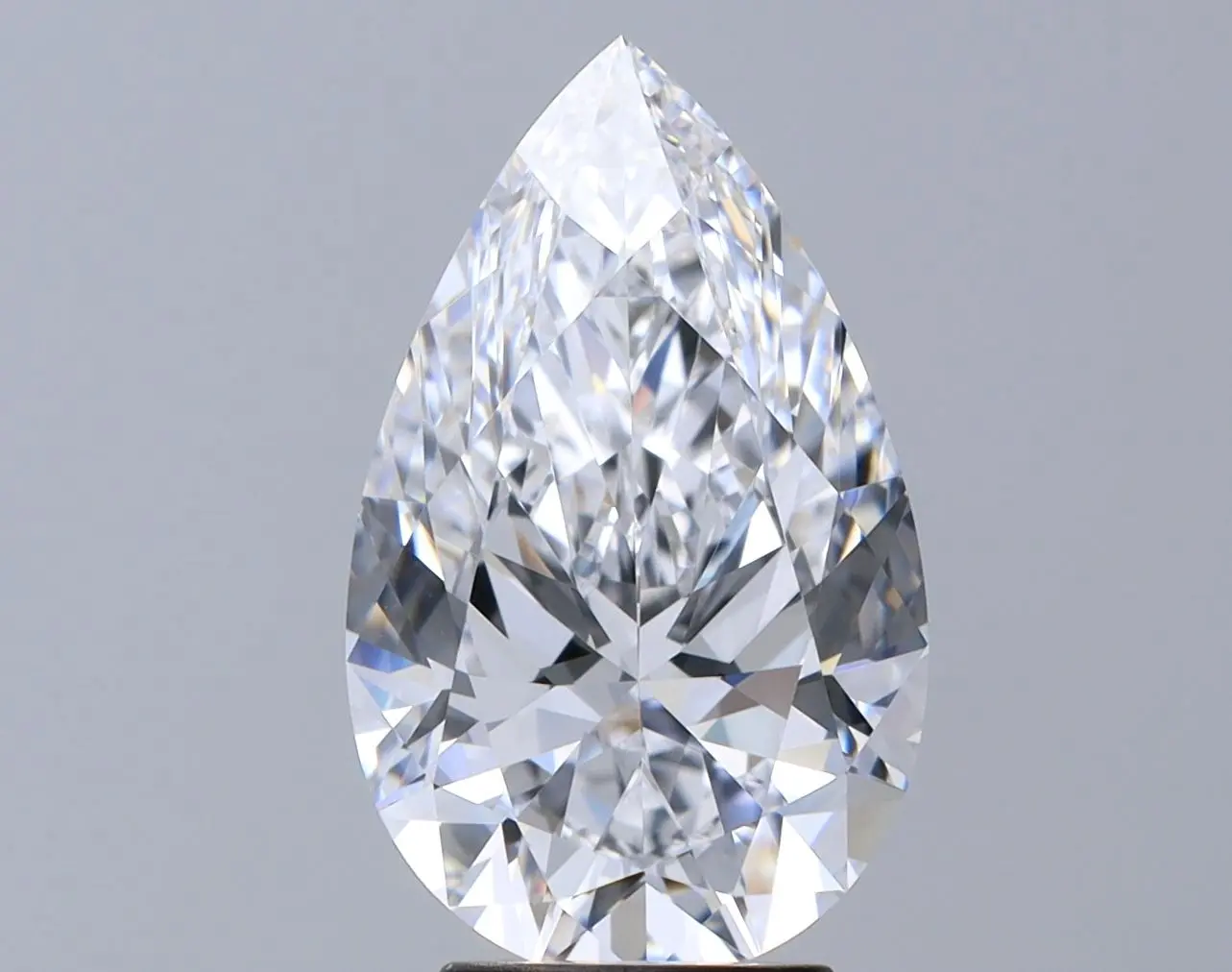 4 Carat Natural Pear Diamond