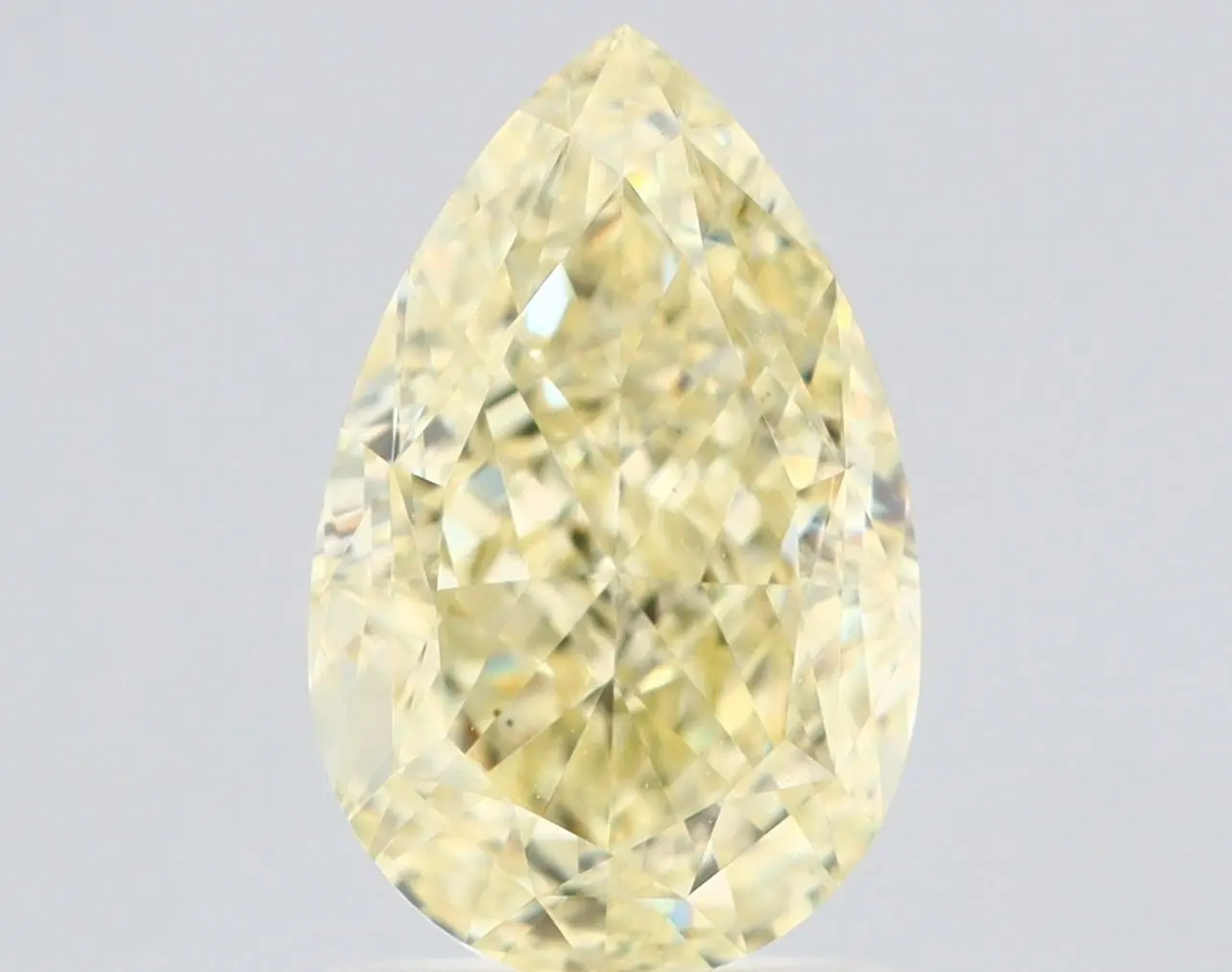 2.05 Carat Natural Pear Diamond