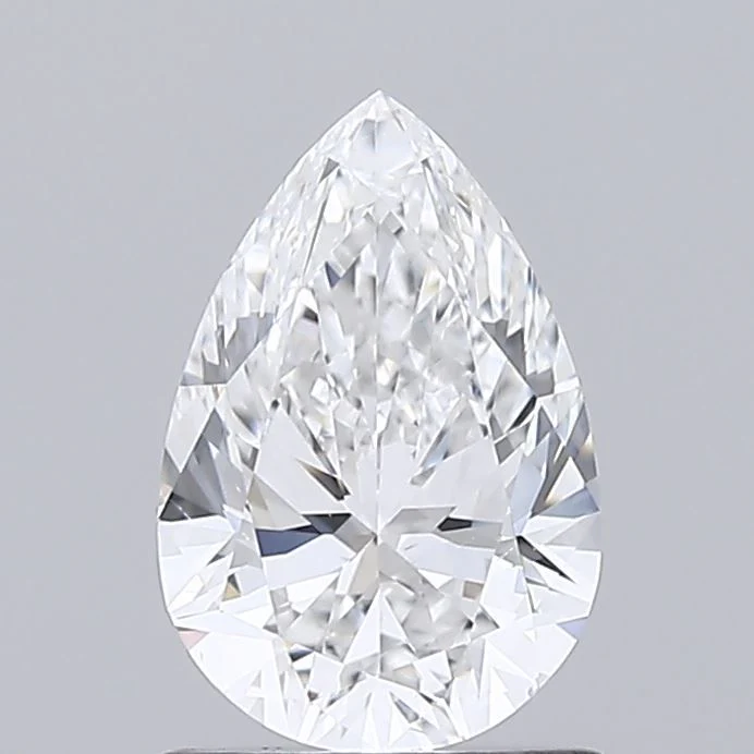 1 Carat Natural Pear Diamond