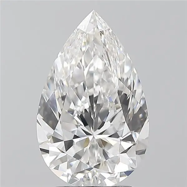 2.51 Carat Natural Pear Diamond