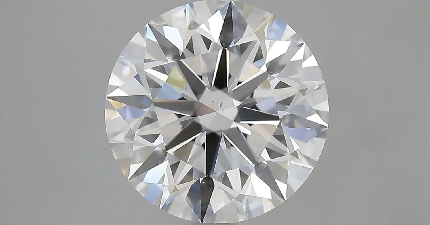 3.73 Carat Natural Round Diamond