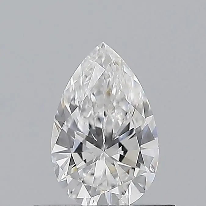 0.5 Carat Natural Pear Diamond